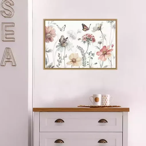 A Country Weekend I Framed Canvas Art Print