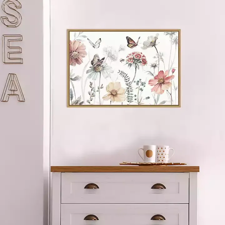 A Country Weekend I Framed Canvas Art Print