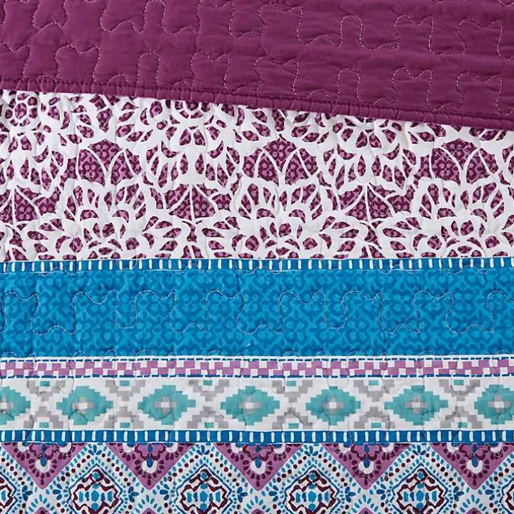 Adley Reversible Full/Queen 5-pc. Quilt Set