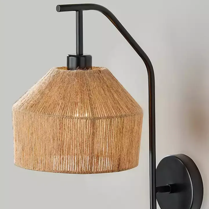 Amalfi Natural Rope Wall Sconce