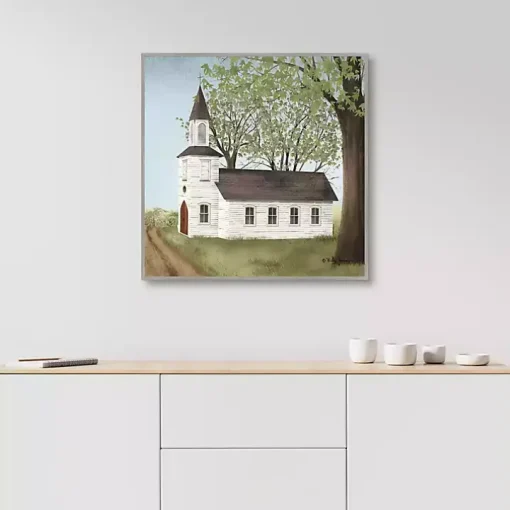 Amazing Grace Framed Canvas Art Print