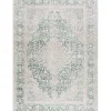 Amelie Green Traditional Washable Area Rug, 7x10