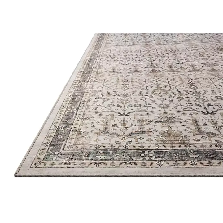 Annitston Ivory Stone Area Rug, 8x10