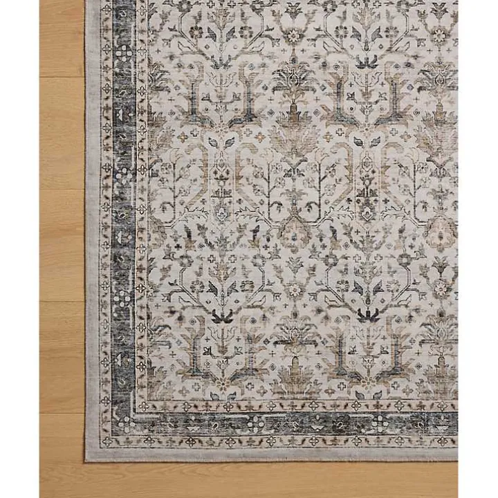 Annitston Ivory Stone Area Rug, 8x10