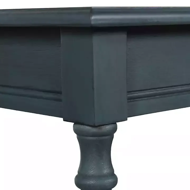 Antique Blue Wood Rachel Console Table