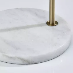 Antique Brass Arc Floor Lamp