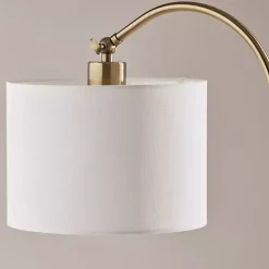 Antique Brass Arc Floor Lamp