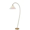 Antique Brass Curved Arch Floor Lamp