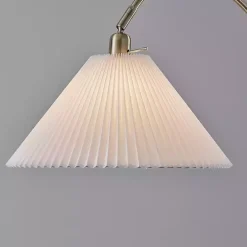 Antique Brass Curved Arch Floor Lamp