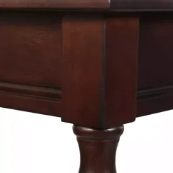 Antique Brown Wood Rachel Console Table