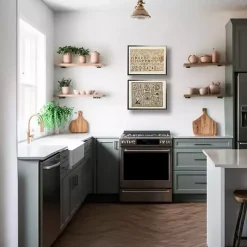 Antique Nature Sampler Framed Wall Art