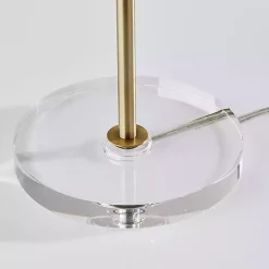 Antiqued Brass Dome Shade Table Lamp