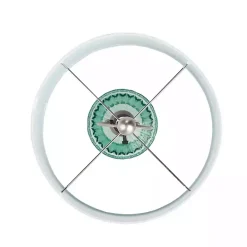 Aqua Blue Textured Glass Luxuria Table Lamp