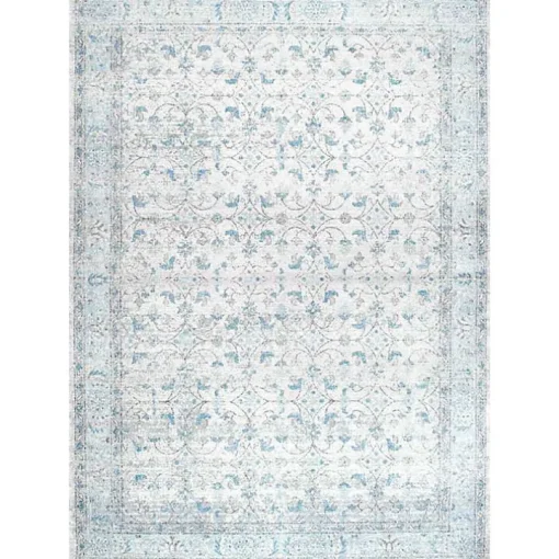 Aqua Rio Vintage Area Rug, 5x7