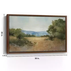 August Fields Framed Giclee Canvas Art Print