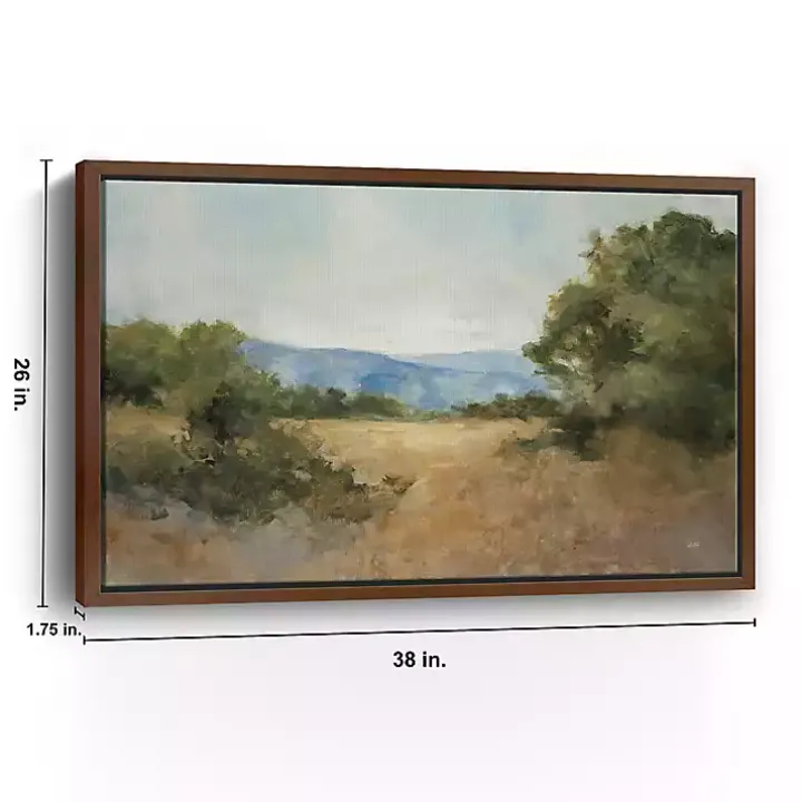 August Fields Framed Giclee Canvas Art Print