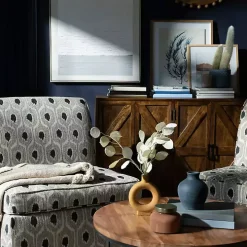 Austin Warm Wood Farmhouse Cabinet