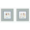 Bathtub Pups Framed Art Prints, Set of 2