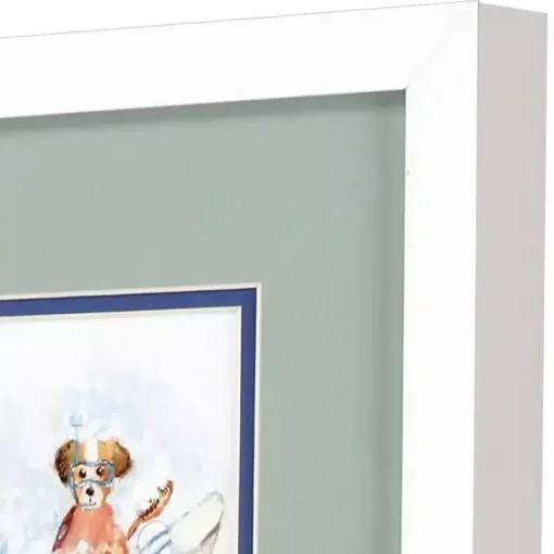 Bathtub Pups Framed Art Prints, Set of 2