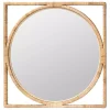 Bayan Natural Rattan Wall Mirror