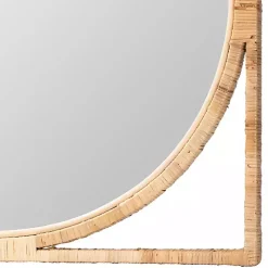 Bayan Natural Rattan Wall Mirror