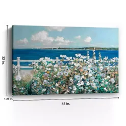 Bayside Garden Canvas Art Print