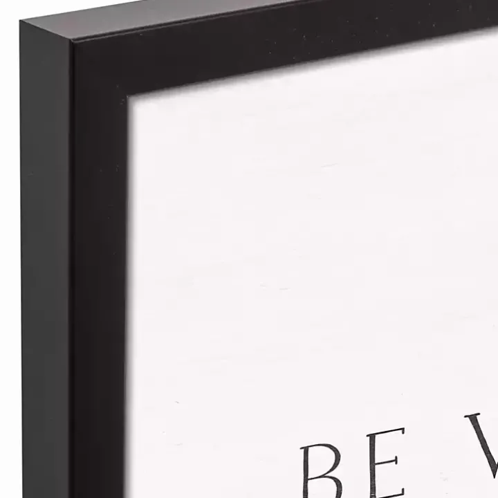 Be Warm Be Welcome Framed Canvas Art Print