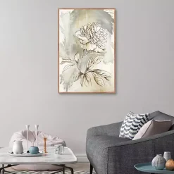 Beauty Within Framed Canvas Art Print