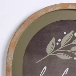 Before I Spoke A Word Arched Wall Plaque