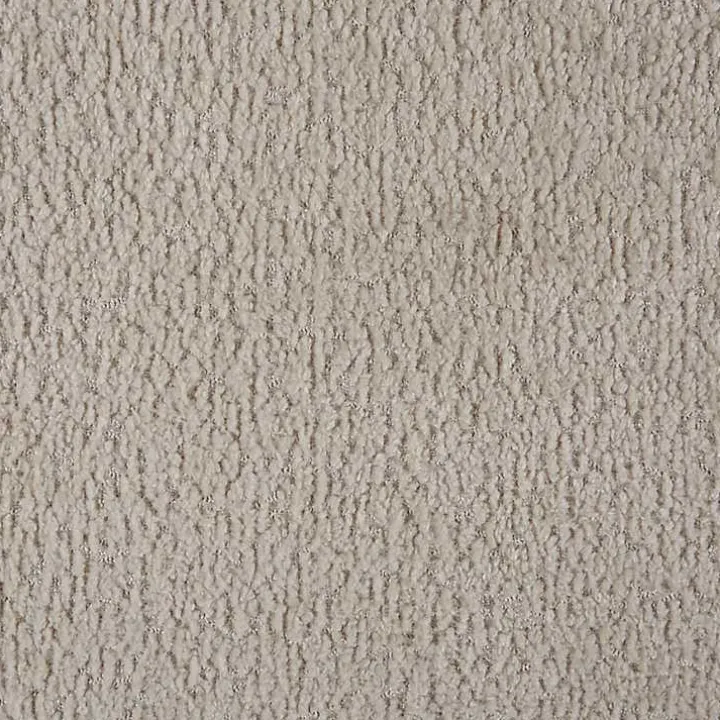 Beige Boucle Waterfall Bench