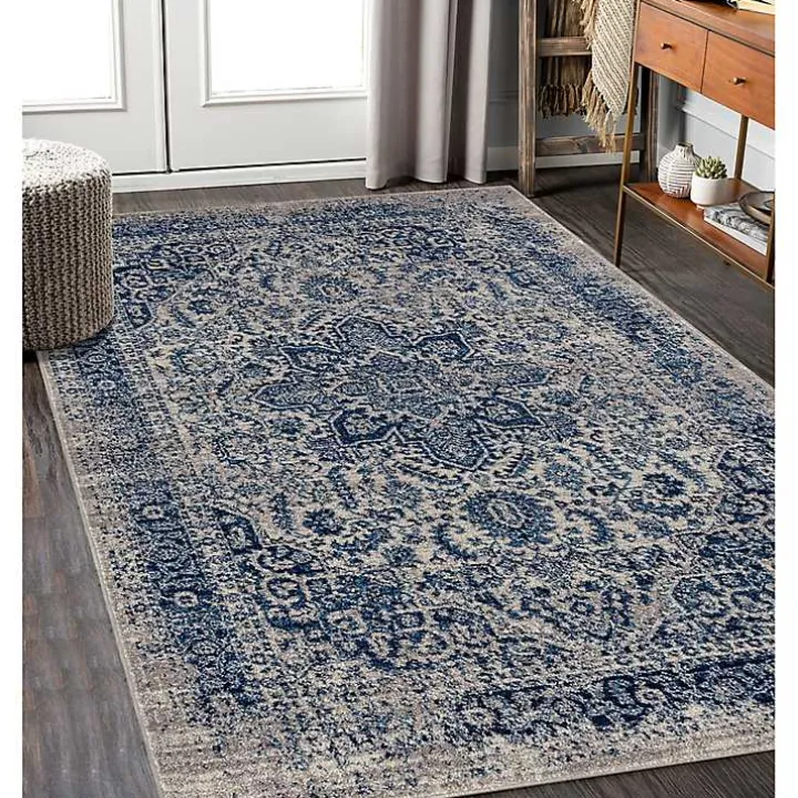 Beige Manning Power Loomed Area Rug, 5x7