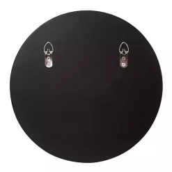 Beveled Glass Round Wall Mirror