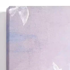 Birds in a Purple Sky Canvas Art Print