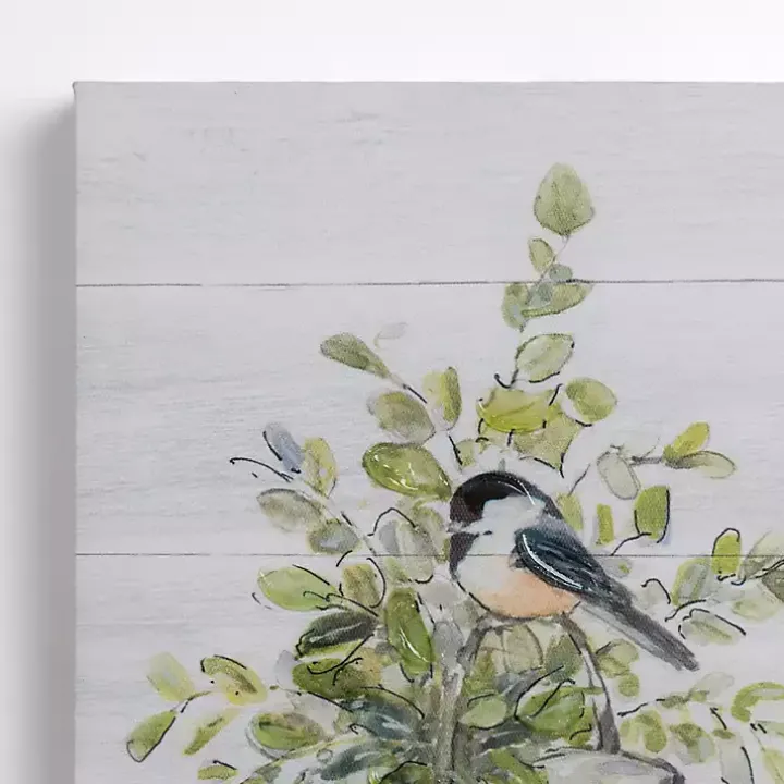 Birds on Water Pitcher Canvas Art Prints, Set of 2