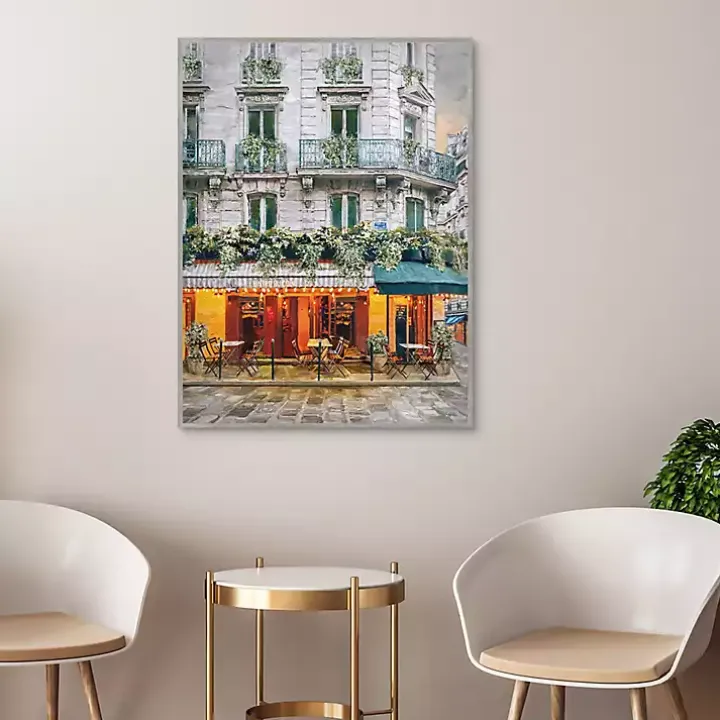Bistro Du Coin Framed Art Print