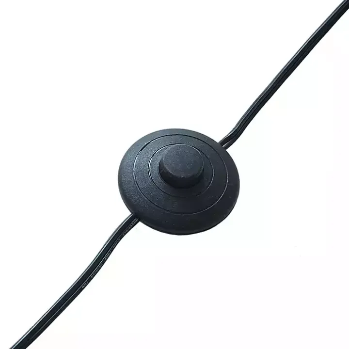 Black Arched Cone Shade Floor Lamp