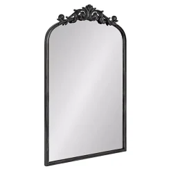 Black Arendahl Arched Mirror, 19x31 in.
