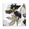 Black Leaves II Giclee Canvas Art Print, 40x40 in.