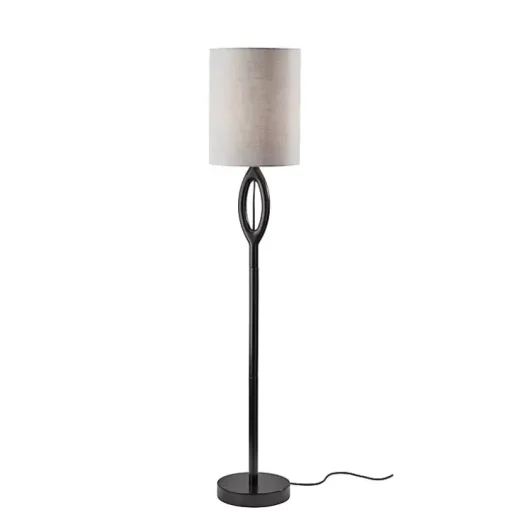 Black Mayfair Open Floor Lamp