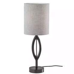 Black Mayfair Open Table Lamp