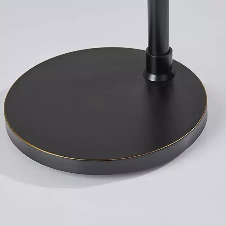 Black Metal Arch Floor Lamp