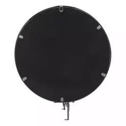 Black Metal Figure Wall Mirror