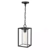 Black Metal Lantern Pendant Light