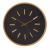 Black Metal Modern Thomas Wall Clock