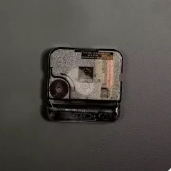 Black Metal Open Frame Wall Clock