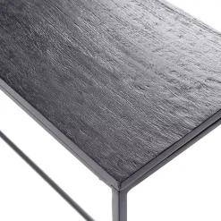 Black Metal Wire Frame Console Table