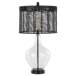 Black Rope Jenny Table Lamps, Set of 2