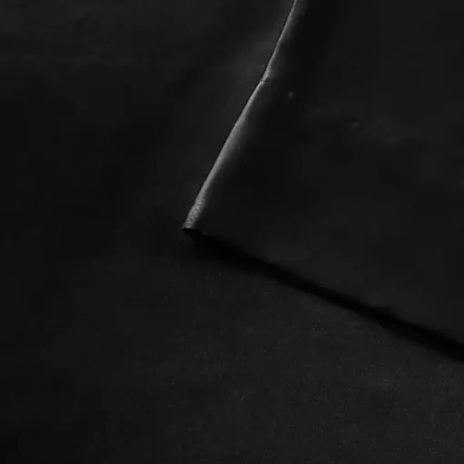 Black Satin King 2-pc. Pillow Case Set