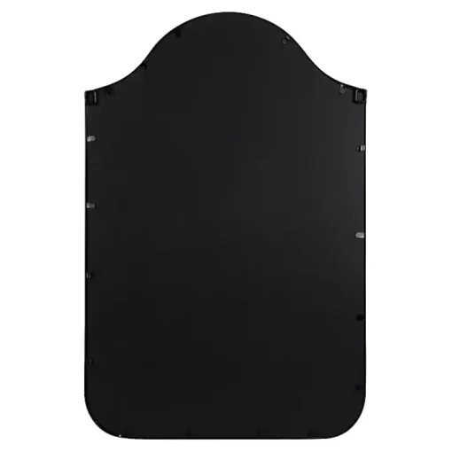 Black Scalloped Arch Fellows Wall Mirror