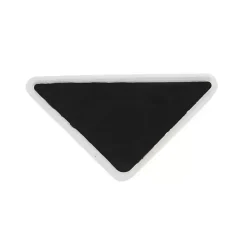 Black Triangle Rug Grippers, Set of 8